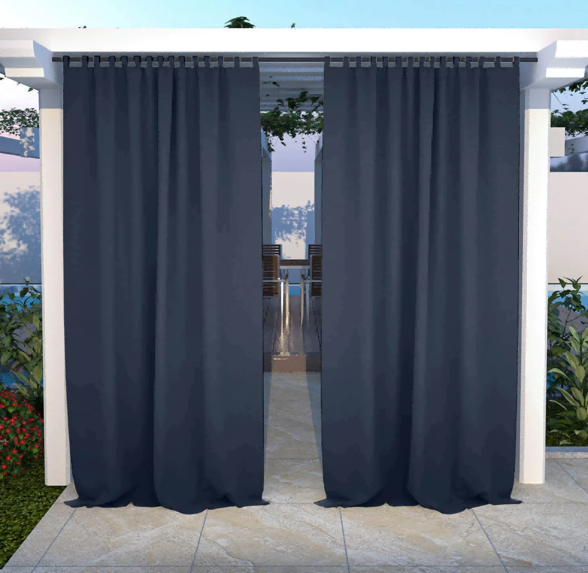 Outdoor curtains